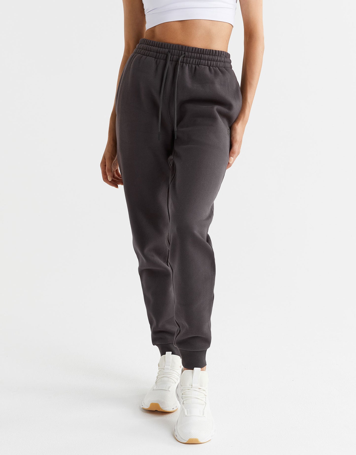 Lilybod Millie Fleece Sweatpants Coal Gray