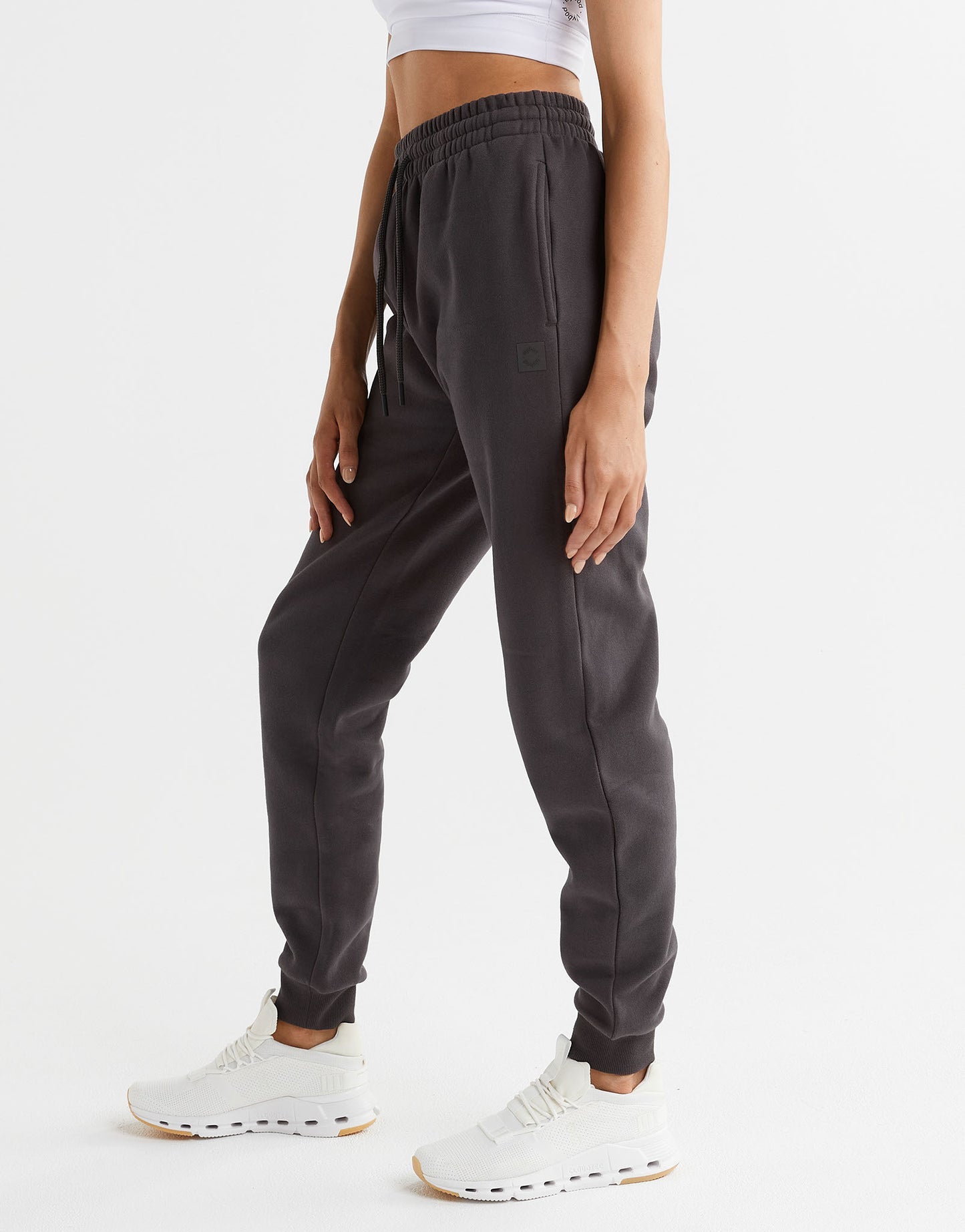 Lilybod Millie Fleece Sweatpants Coal Gray