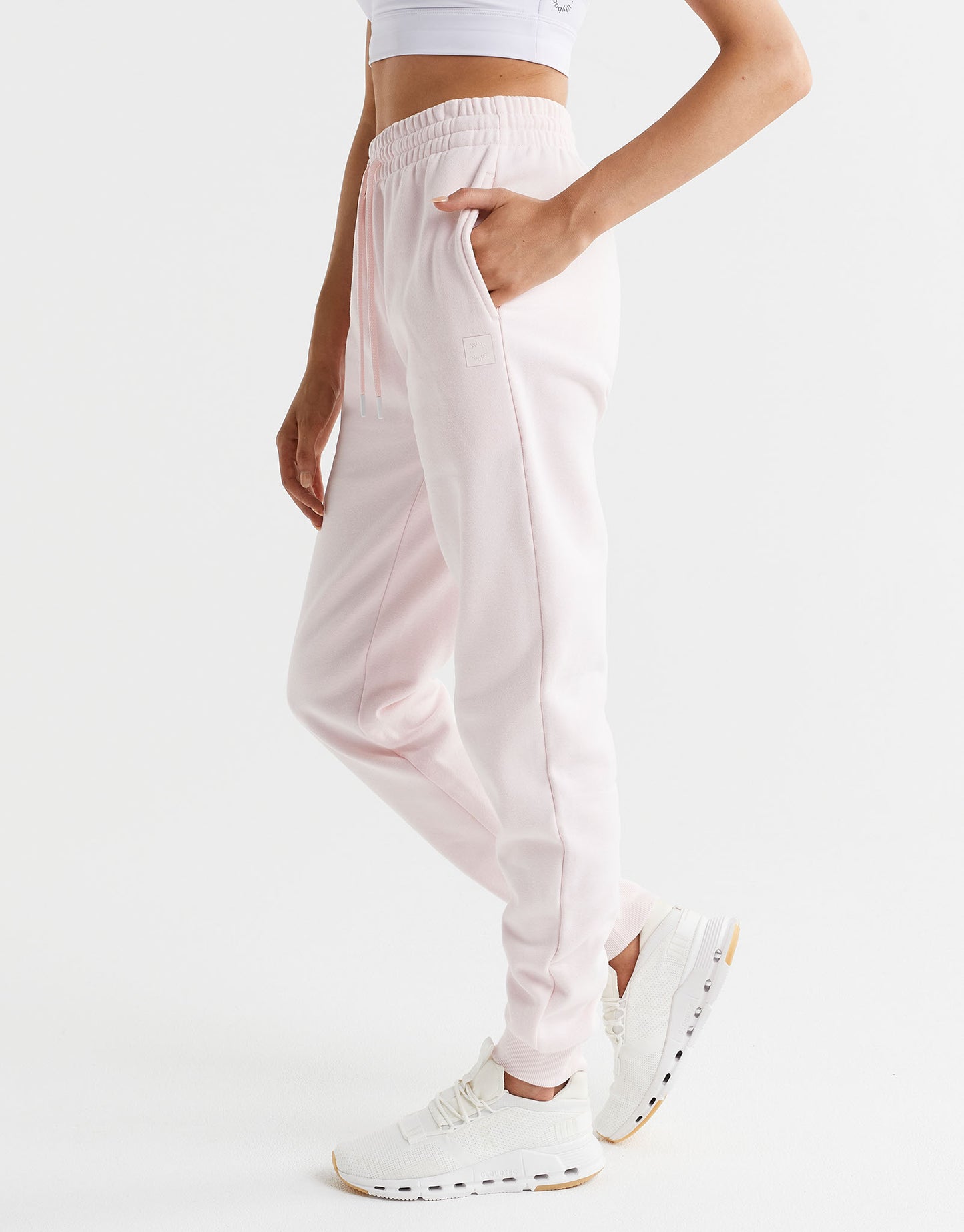 Lilybod Millie Fleece Sweatpants Powder Pink