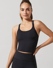 Lilybod Monica Sports Bra Top Tarmac Black