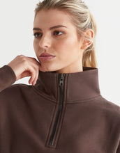 Lilybod Rihanna 1/4 Zip Up Sweater Oak - Sale Item