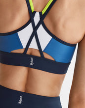 Lilybod River Sports Bra White Bright Blue - Sale Item