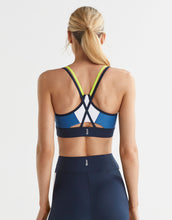 Lilybod River Sports Bra White Bright Blue - Sale Item