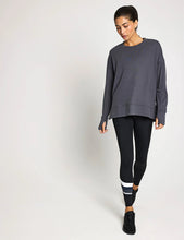 Lilybod Shelby Soft Relaxed Fit Sweater Charcoal