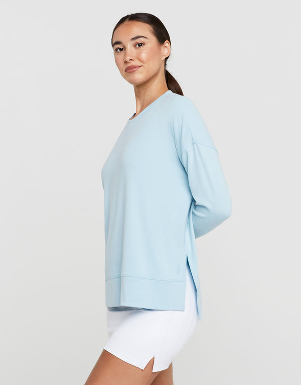 Lilybod Shelby Sweat Light Blue