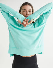 Lilybod Shelby Sweat Teal- Sale Item