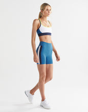 Lilybod Sam Shorts Bright Blue & White - Sale Item