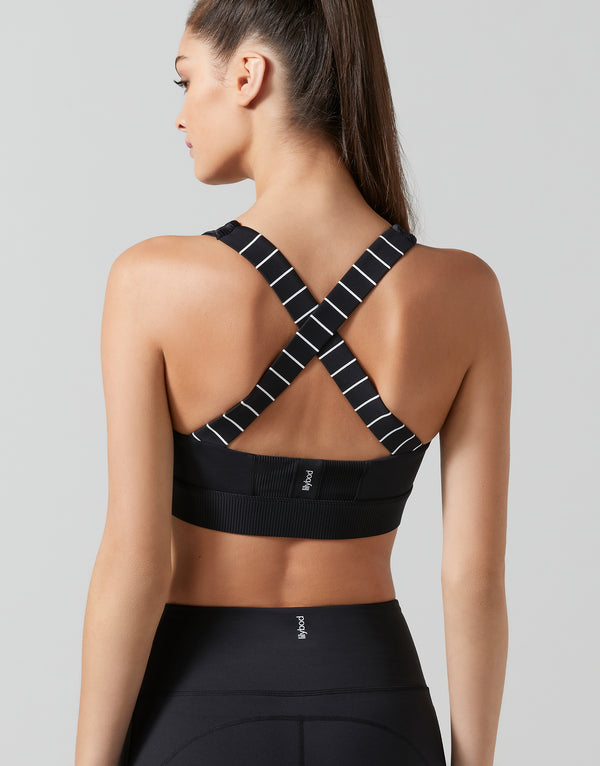 Lilybod Tammy Sports Bra Phantom Black