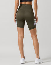 Lilybod Tilly Bike Shorts in Black Olive