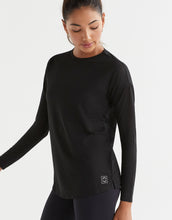 Lilybod Toby Mesh Long Sleeved Top Black