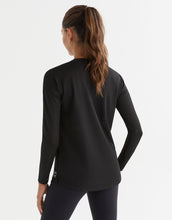 Lilybod Toby Mesh Long Sleeved Top Black