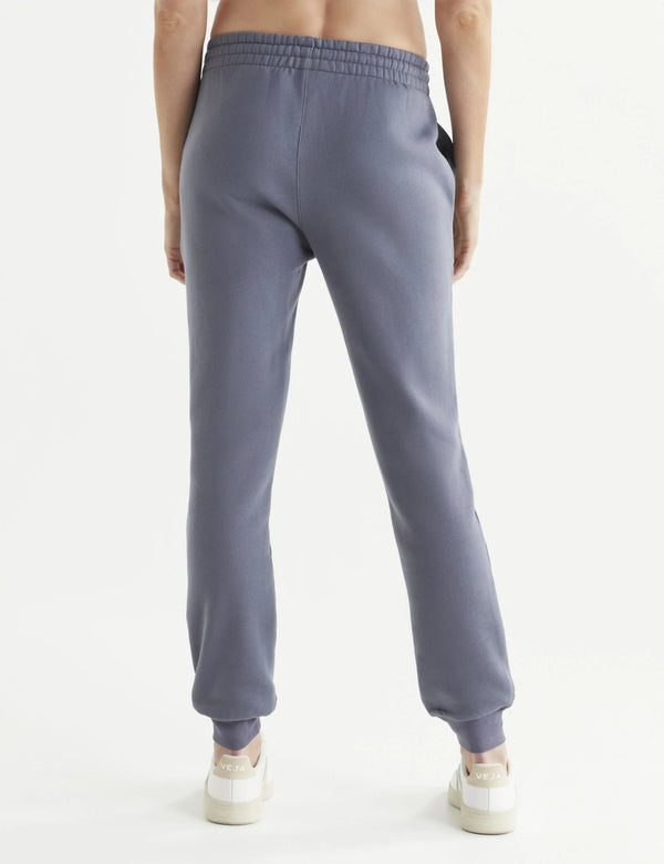 Lilybod Millie Slim Fit Fleece Lined Sweatpants Charcoal